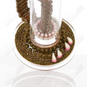 Shop Disc Perc Fully Salted Tube w/ Slide (Spanish Olive) SPG x SALT in australian