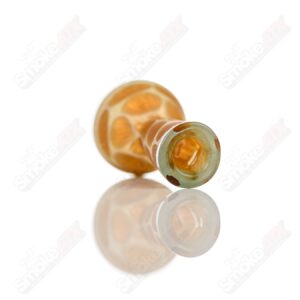 Shop Transparent Blue Giraffe Print Bubble Cap Robertson Glass in australian