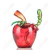 Shop Red Apple Rig w/ Worm Dabber Pouch Glass in australian