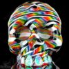 Shop 10mm Multi Colored Skull Shredder Carsten Carlile in australian