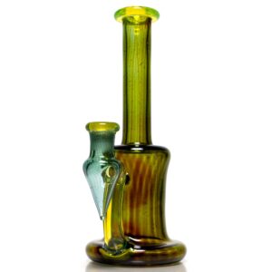 Shop Unity Glassworks - Fixed Mini Tube - 10mm - IO Star & CFL Sunset Slyme in australian