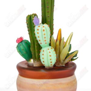 Shop 14mm Cactus Succulent Waterpipe by Turtle Time & Sarita Glass in australian