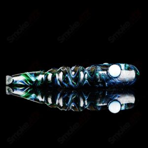 Shop Green Apple Rig w/ Worm Dabber Pouch Glass in australian