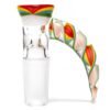 Shop Pho_Sco - Single Hole Linework Horn Slide - 14mm - Rainbow Rasta #1 in australian