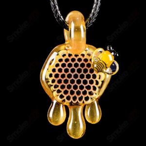 Shop #1 Small Honeycomb Drip Pendant Joe P Glass in australian