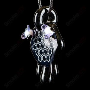 Shop 2" Honeycomb Drip Pendant (Black&White) Joe P Glass in australian