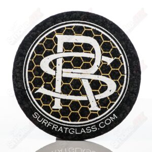 Shop Bangin Mug w/ Gold Ruby Accent Bottom + Q-Tip Straw Surf Rat Glass in australian