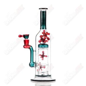 Shop Spore Accented Upline Rig Silver Fox Glass x Jmass (2014) in australian