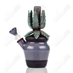 Shop 10mm Worked Cactus Waterpipe by Bird Dog & Sarita Glass in australian