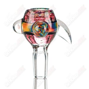 Shop #4 14mm Color Worked Slide Bowl Jeremy from Oregon in australian