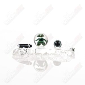 Shop Kobuki Glass Samurai Slurper Set Green in australian