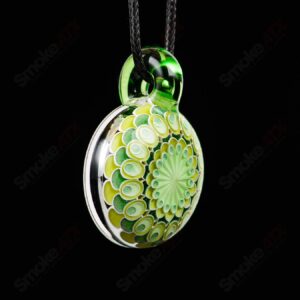 Shop Green No Opal Dot Stack Pendant Olour in australian