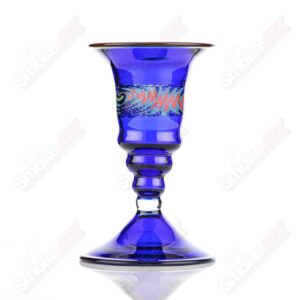 Shop Cobalt Wig Wag Footed Sherry Glass Eusheen (2005) in australian