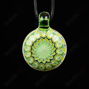 Shop Green No Opal Dot Stack Pendant Olour in australian