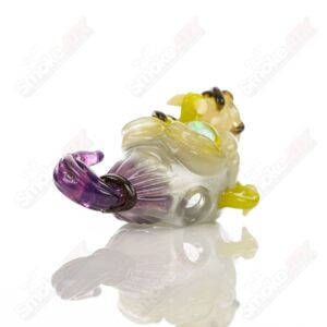 Shop Stitched Gorilla Head Pendant Firefly x Ghost Glass in australian