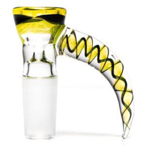 Shop Pho_Sco - Single Hole Linework Horn Slide - 14mm - Lemon Drop, Steelwool & Black #1 in australian