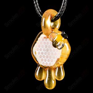 Shop #1 Small Honeycomb Drip Pendant Joe P Glass in australian