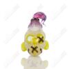 Shop Stitched Gorilla Head Pendant Firefly x Ghost Glass in australian