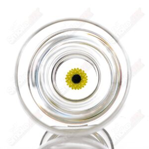 Shop Sunflower Accent Footed IPA Craft Beer Glass w Double Maria Blake Winegard x Drinking Vessels in australian