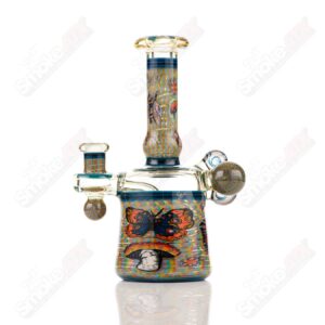 Shop Coiled Latticello Milli Rig Conversion Glass x Boehme #1 in australian