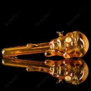 Shop Beehive Honeycomb Spoon Hand Pipe Joe P Glass in australian