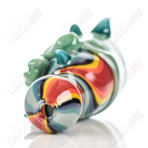 Shop Color Worked Skull Hitter Ghost Glass in australian