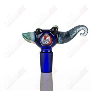 Shop #13 14mm Full Color Worked Horn Milli Bowl JMass in australian