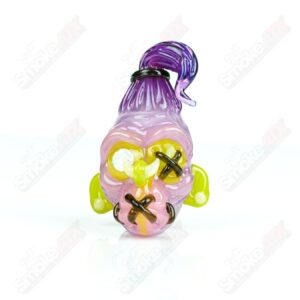 Shop Stitched Gorilla Head Pendant Firefly x Ghost Glass in australian