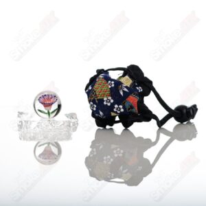 Shop Kobuki Glass #2 Flower Topper Marble in australian