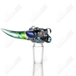 Shop #8 19mm Full Color Worked Horn Milli Bowl JMass in australian