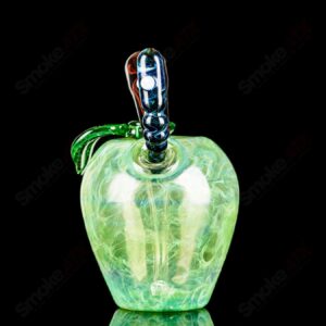 Shop Green Apple Rig w/ Worm Dabber Pouch Glass in australian