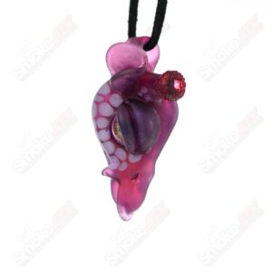 Shop Giraffe Pendant Robertson Glass Royal Jelley and Wisteria in australian