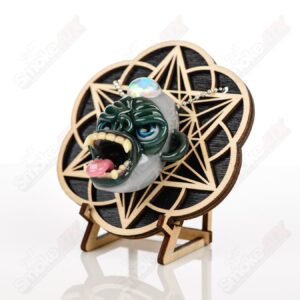 Shop Killa Gorilla Pendant W/ Opal Accents Coyle x Firefly Glass in australian