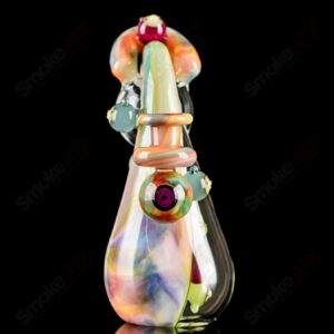 Shop UV Reactive Multicolor Recycler Rig Earl Jr. x Aquariust Glass in australian
