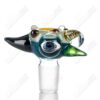 Shop #9 19mm Full Color Worked Horn Milli Bowl JMass in australian