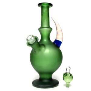 Shop Brando - 10mm Full Blasted Ball Rig - Green w/ Cobalt - Honeycomb Millie in australian