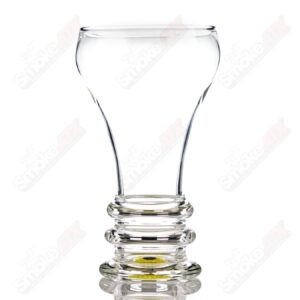 Shop Sunflower Accent Footed IPA Craft Beer Glass w Double Maria Blake Winegard x Drinking Vessels in australian