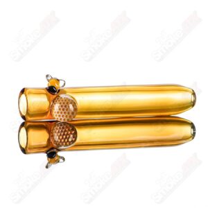 Shop One Hitter Honeycomb & Bee Chillum Joe P Glass in australian