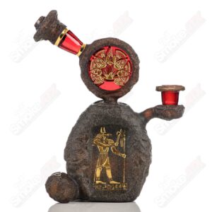 Shop 10mm Ancient Anubis Shrine Rig Green T Glass in australian