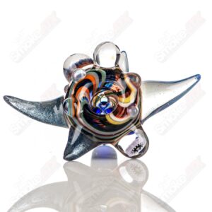 Shop #2 14mm Full Color Worked Horn Milli Bowl JMass in australian