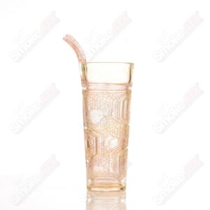 Shop Sizelove Chewy Tesseract Drinking Cup w Built-in Straw Avant-Garde Glass in australian