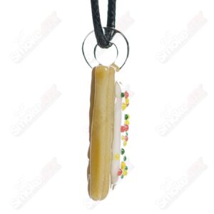 Shop White Icing Pop Tart Pendant Renee Patula in australian
