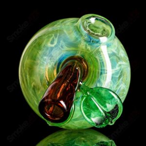 Shop Green Apple Rig w/ Worm Dabber Pouch Glass in australian