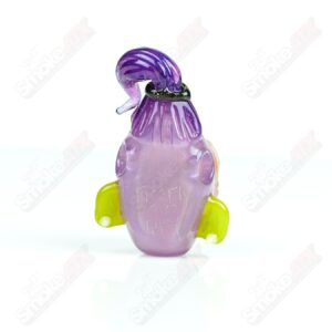 Shop Stitched Gorilla Head Pendant Firefly x Ghost Glass in australian