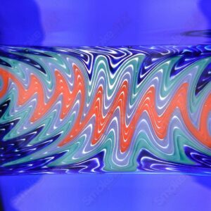 Shop Cobalt Wig Wag Footed Sherry Glass Eusheen (2005) in australian