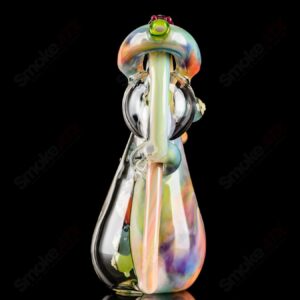 Shop UV Reactive Multicolor Recycler Rig Earl Jr. x Aquariust Glass in australian