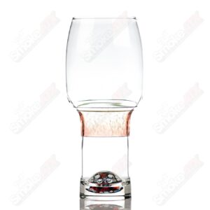 Shop #1 Craft Beer Glass w Reticello Accents and Dotstack Base Indo Glass in australian