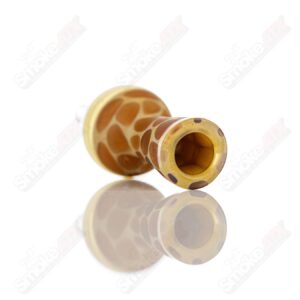 Shop Fume Giraffe Print Bubble Cap Robertson Glass in australian