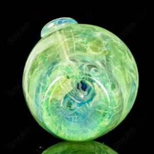 Shop Green Apple Rig w/ Worm Dabber Pouch Glass in australian