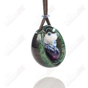 Shop #1 Tier 3 Frog Pendant Kengtaro Glass in australian